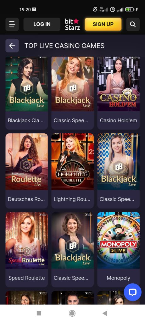 Live Dealers Bitstarz Casino - Best live Bitcoin Casino